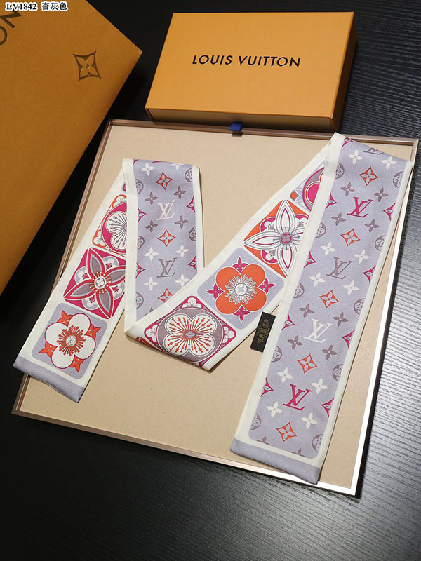 120x8cm Flowers Handbag Ribbon Scarf Neck Bow WJ-987033