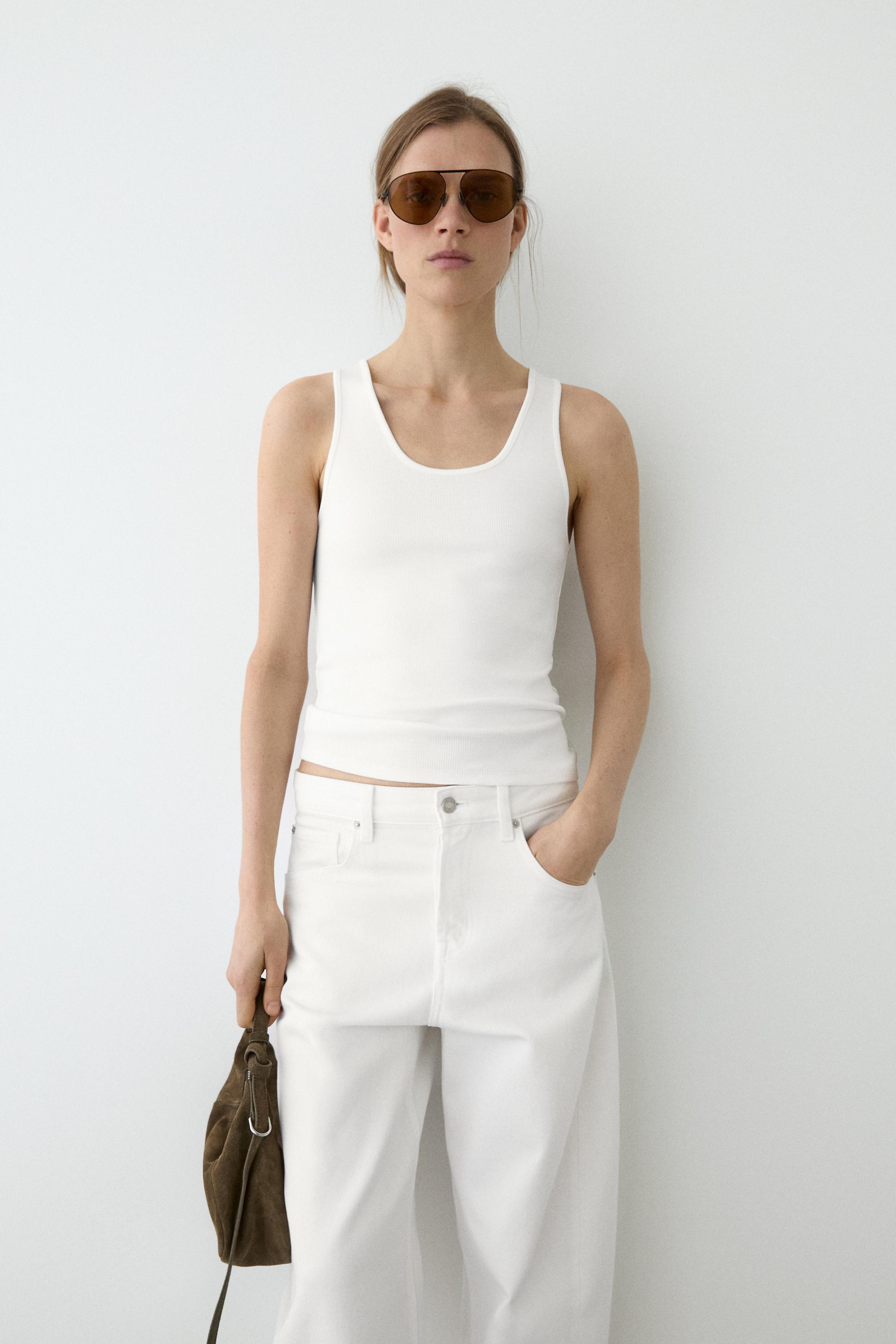 Top tirantes cuello olla