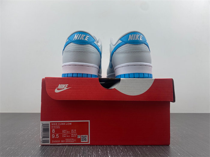 NK Dunk Low Retro Pure Platinum Blue Lightning DV0831-001