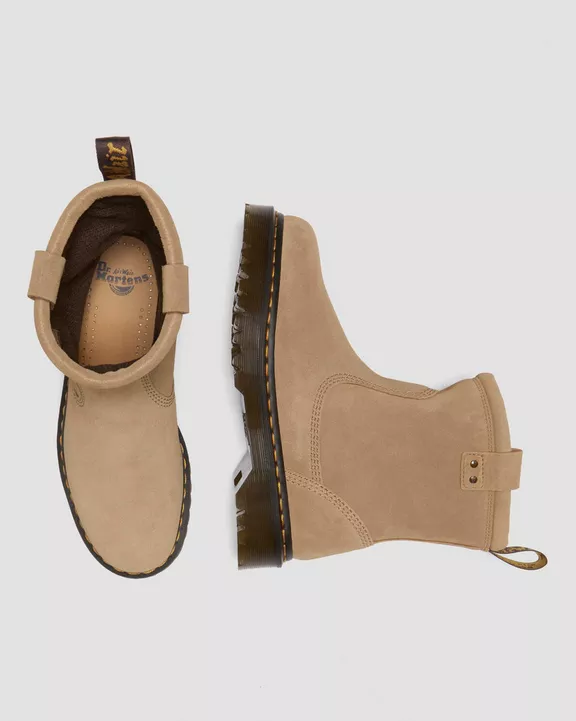 Anistone Lo Suede Biker Boots