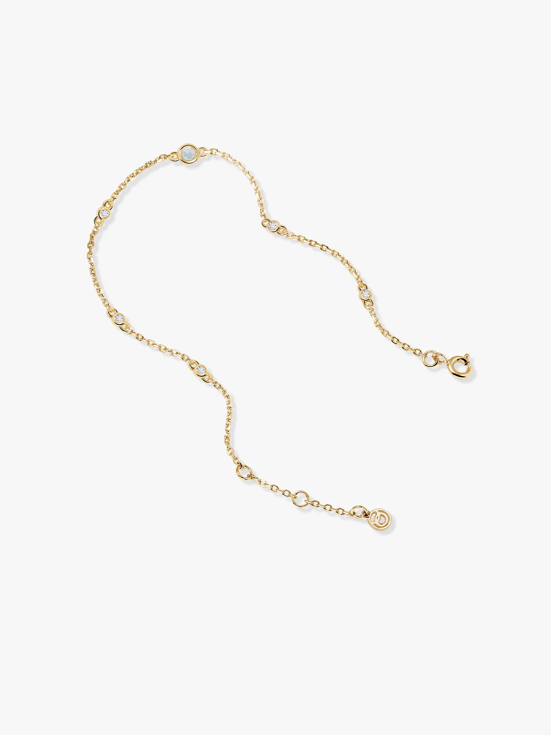 Opal & Sapphire Station Bracelet