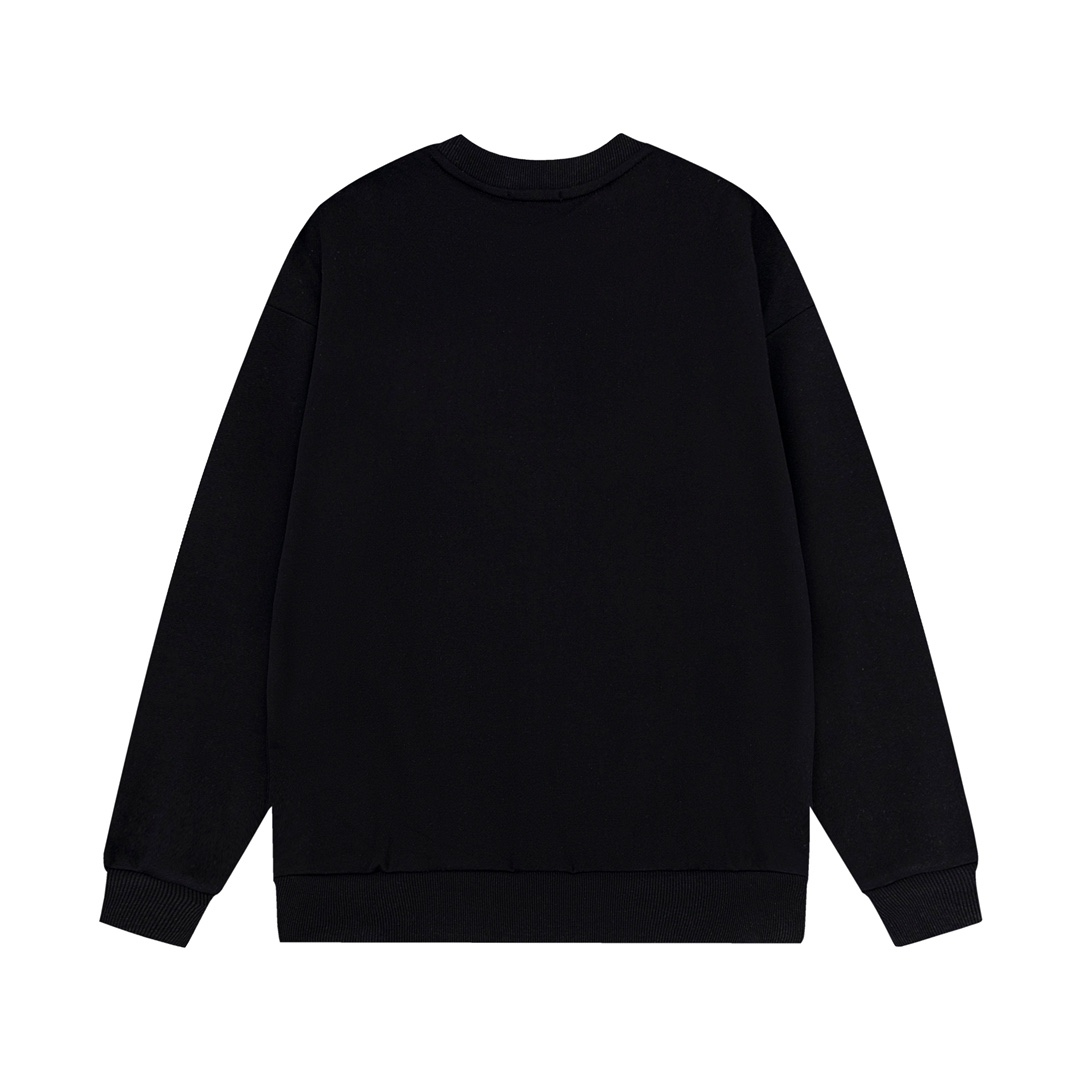 Chrome H Hoodies Black