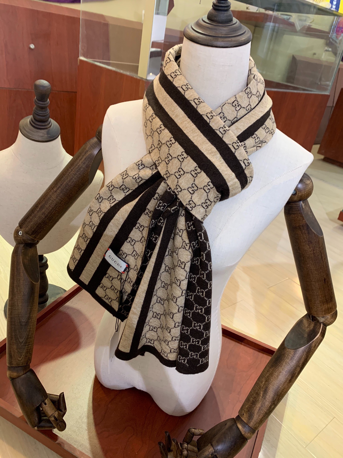 6 Color 200*30cm Cashmere Scarf WJ-985131