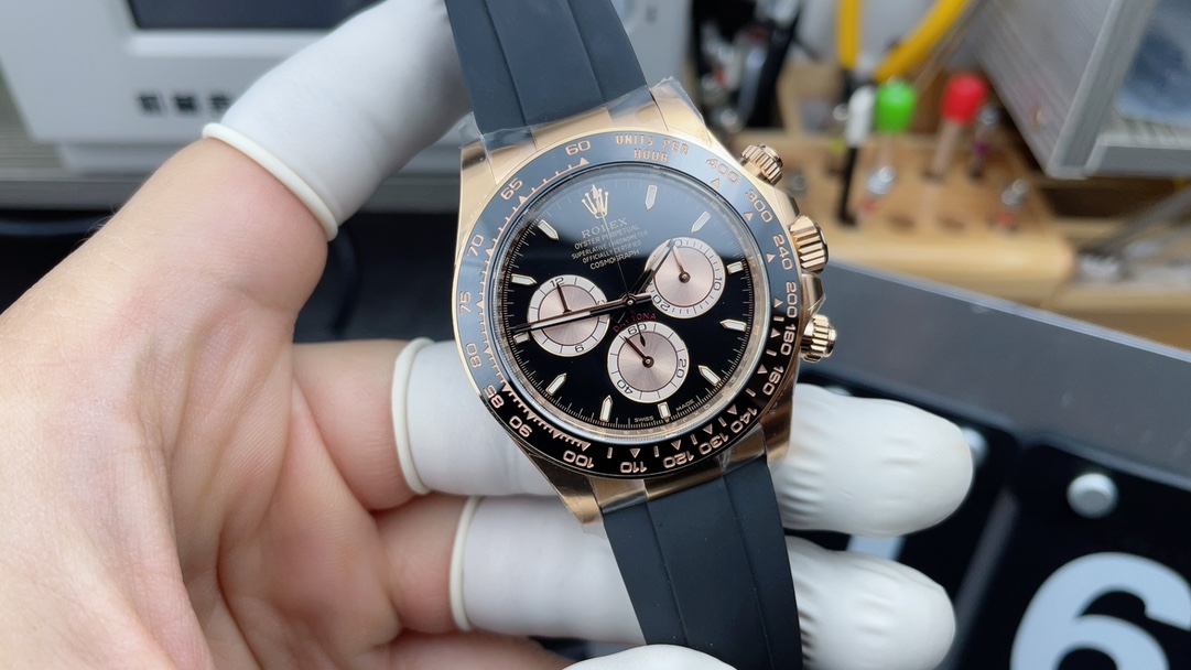 Clean Factory Daytona 126515LN – Premium Everose Gold 40mm Chronograph Replica
