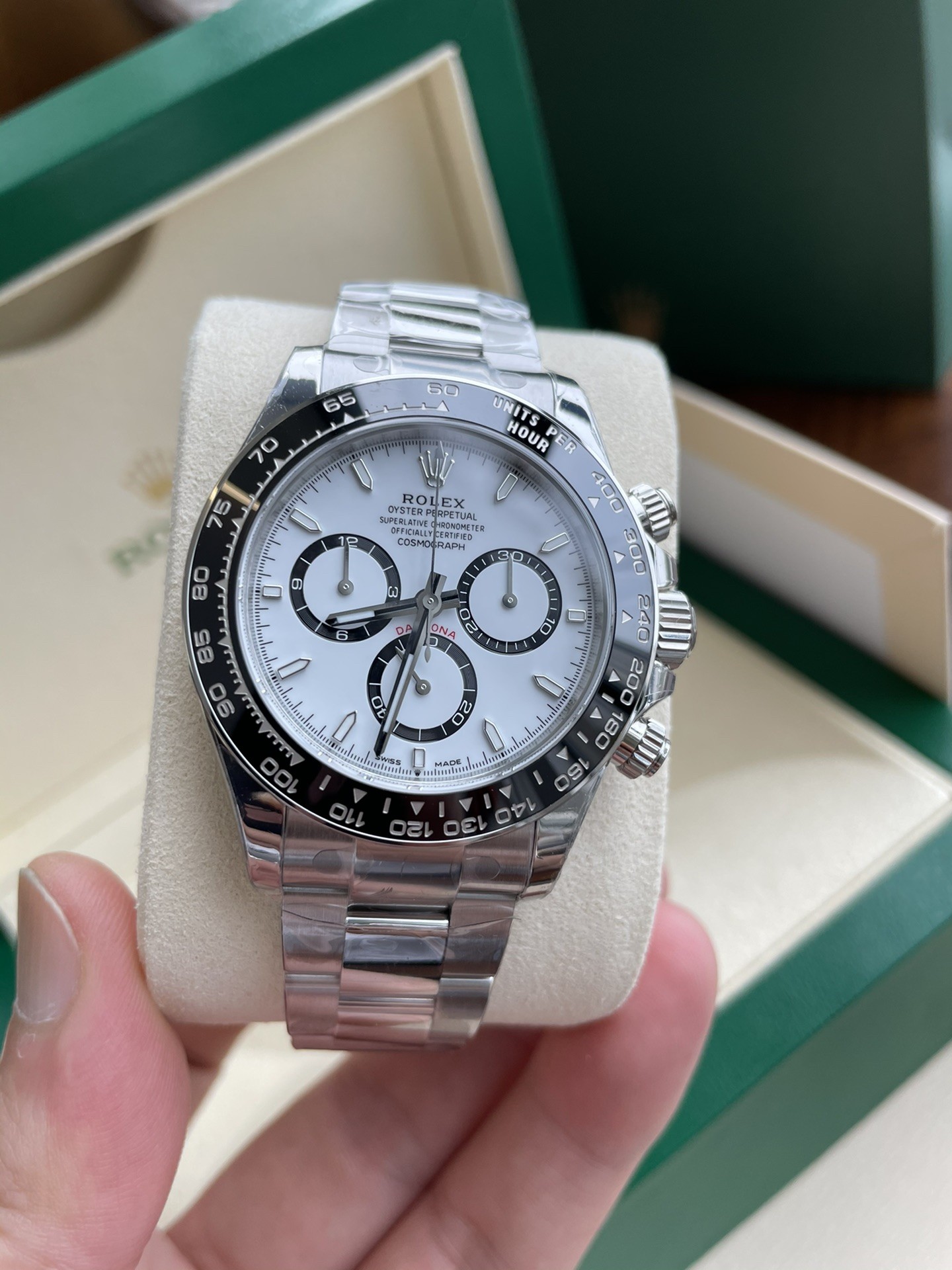 Rolxx Daytona Panda Watches Size:40mm