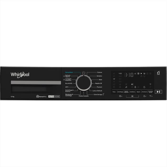 WHIRLPOOL - Lavatrice WPM27WADSIT 12 Kg Classe A-Bianco