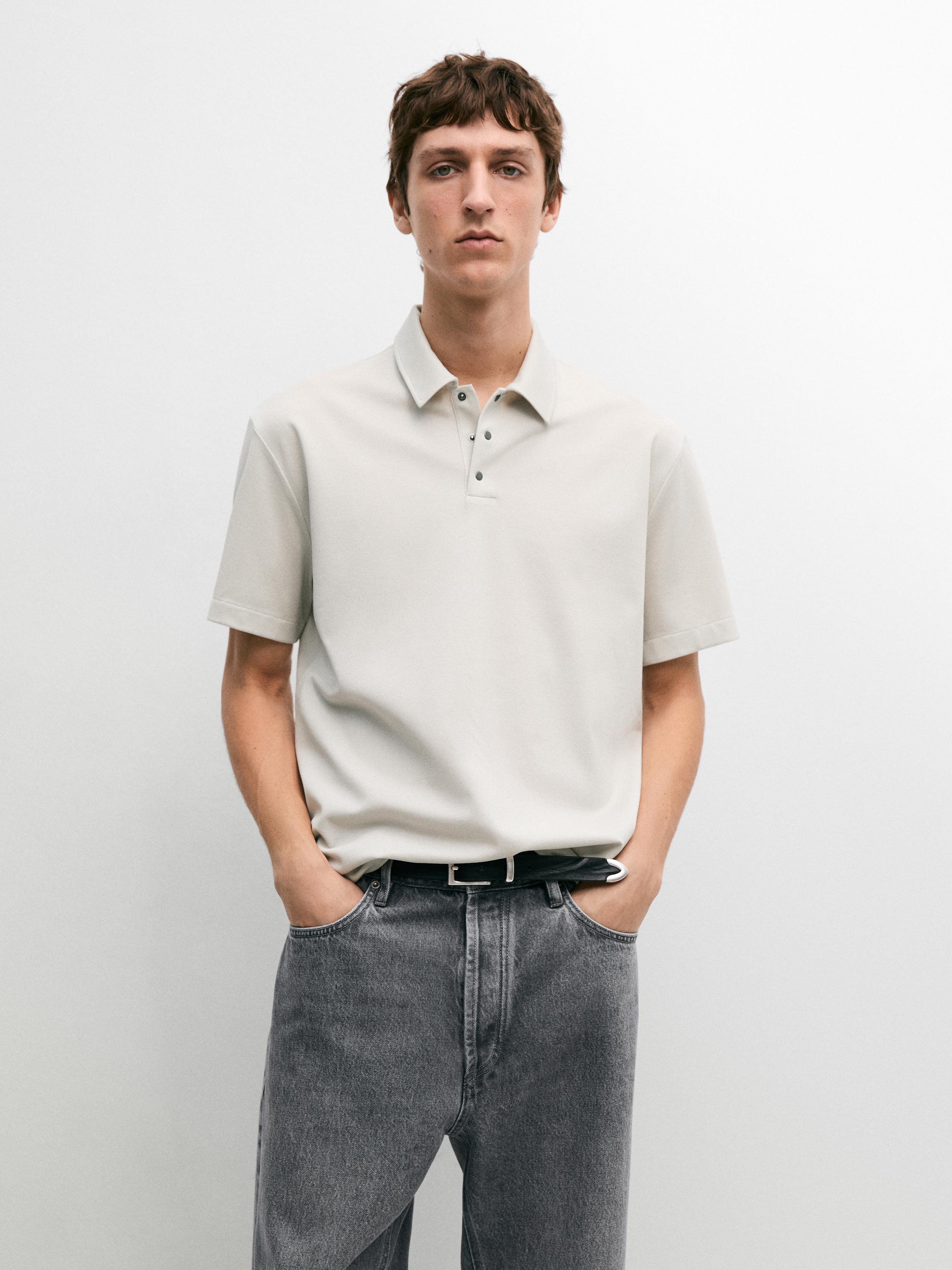 Polo manga corta 100% algodón