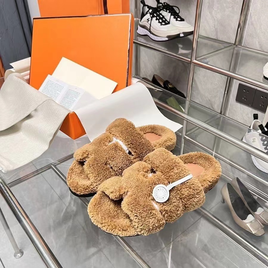 Fashion High quality plush Slippers LX-872211