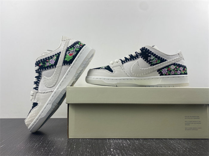 NK SB Dunk Low Decon N7 Black Sail FD6951-300