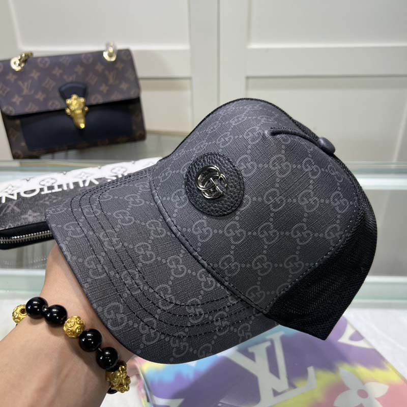 Trendy Classical Adjustable Black Baseball Cap MZ-916088