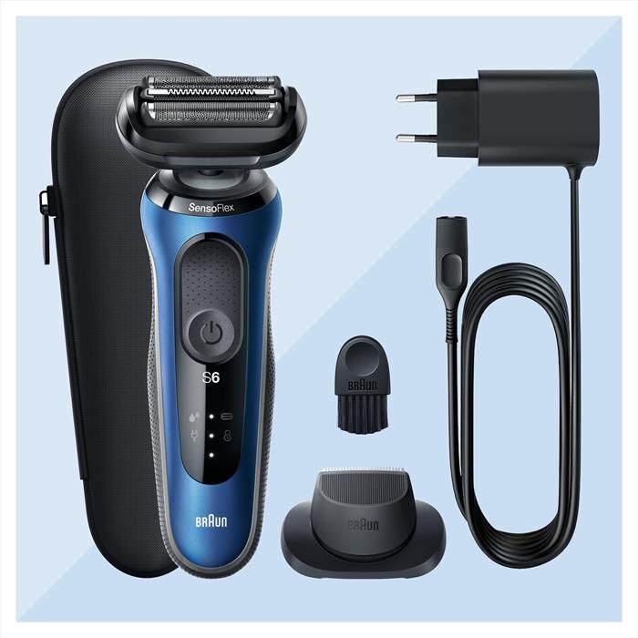 BRAUN - Rasoio SERIES 6 61-B1200S-BLU