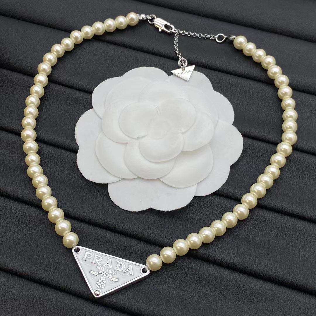 Classic Pendants Pearls Necklace PPXL-9120007