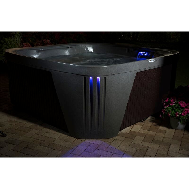 Aquarest Spas, Powered By Jacuzzi® Pumps 6 - Person 45 - Jet Square Plug And Play Hot Tub with Ozonator