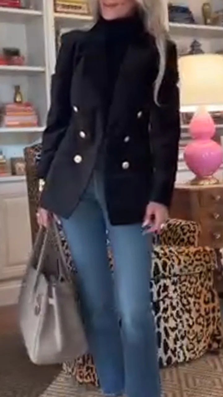 Ladies Collar Temperament Casual Jacket