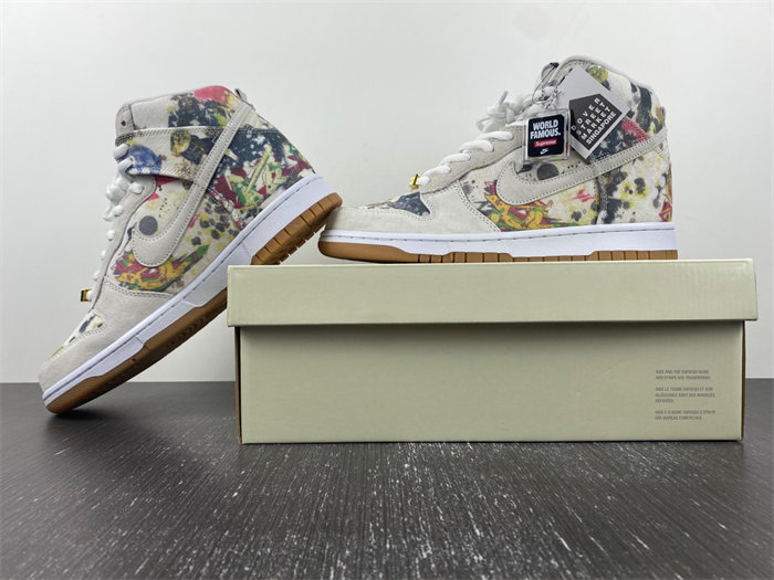 NK SB Dunk High Supreme Rammellzee FD8779-100