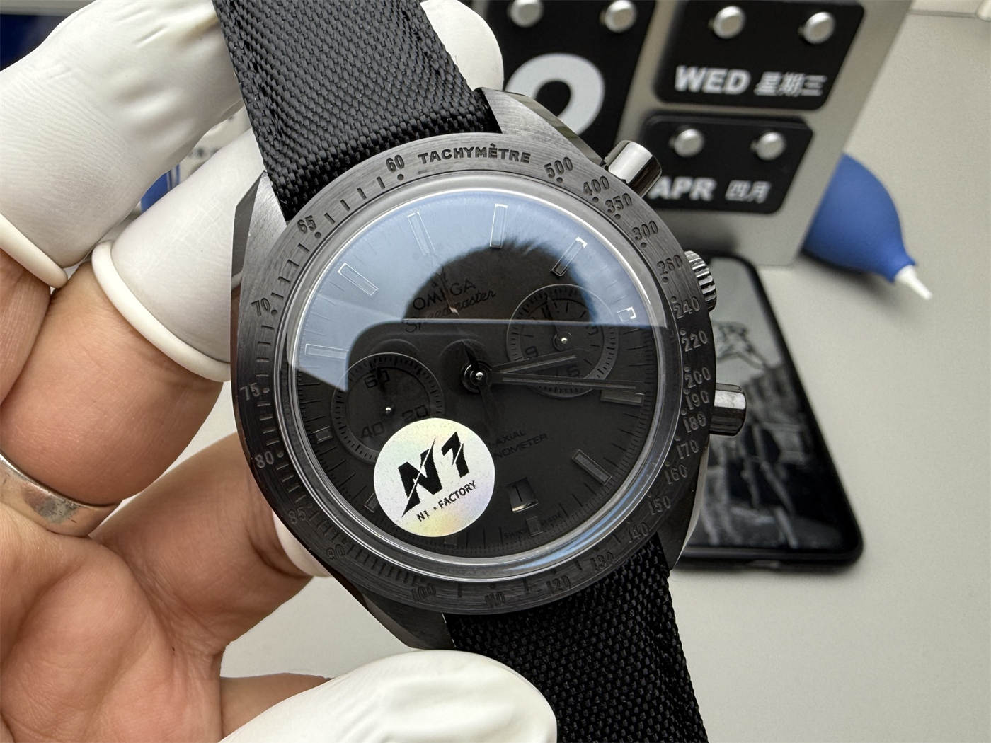 Omega Speedmaster 310.92.44.51.01.003 Replica – N1 Dark Side of the Moon 44.25mm Ceramic Chronograph