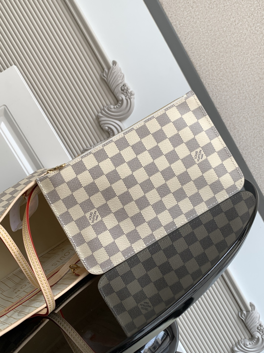 Louis Vuitton Neverfull MM Women Handbag N40604 / N40603