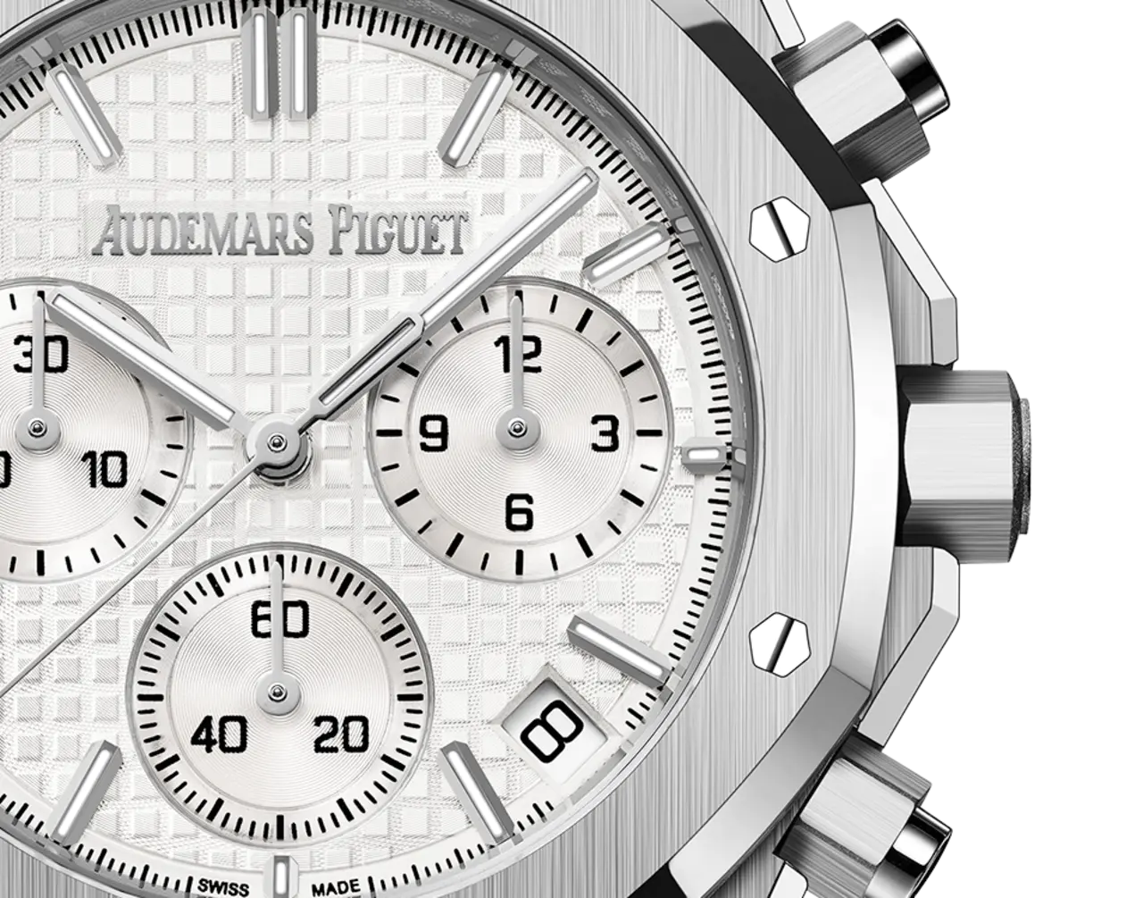 Audemars Piguet ROYAL OAK Silver-Toned Dial CHRONOGRAPH 41mm