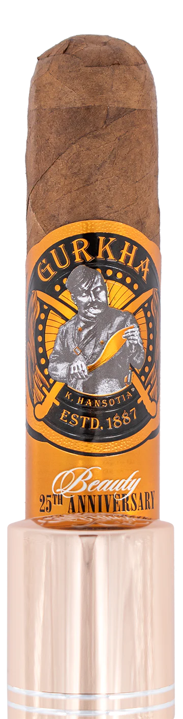 Gurkha 25th Anniversary Beauty Tubos Cigar - Single