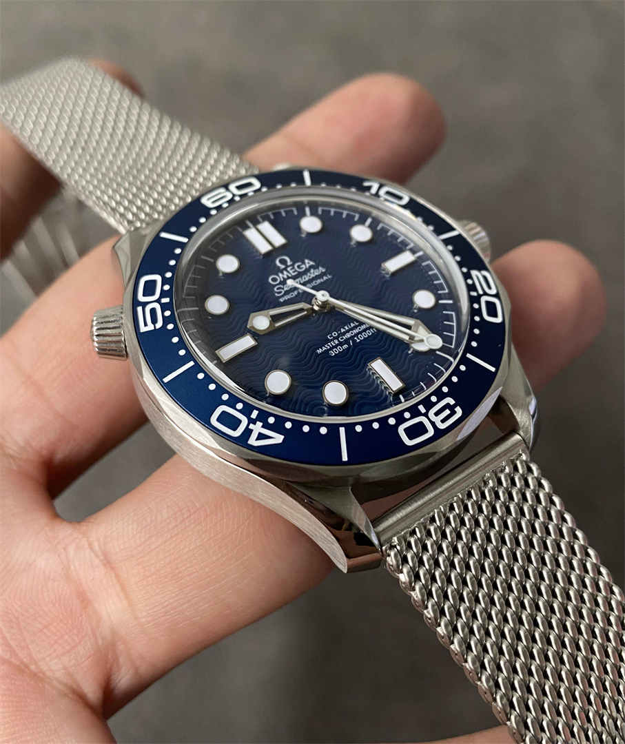VSF Seamaster 60th Replica — Premium Blue Dial Bond Anniversary Diver Watch