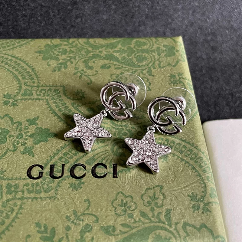 Star Stone-set Earrings ED-931279