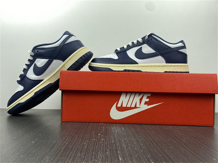 NK Dunk Low Vintage Navy DD1503-115