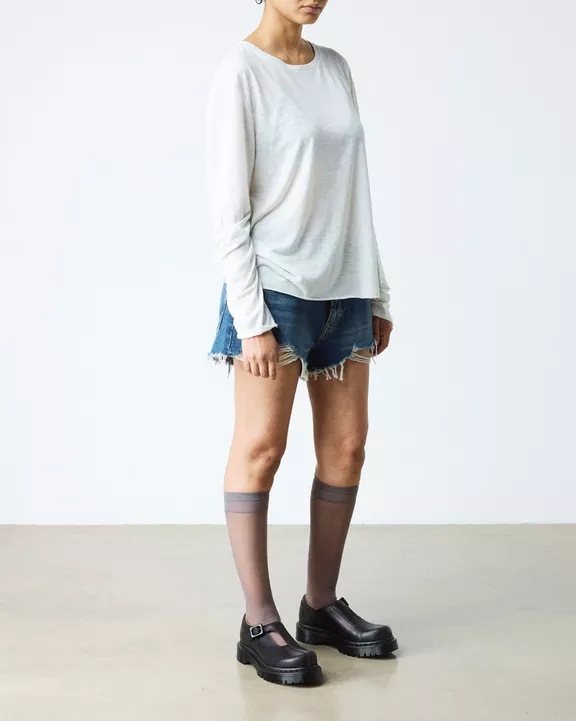 Rejena Mary Jane Old Harness Leather Shoes