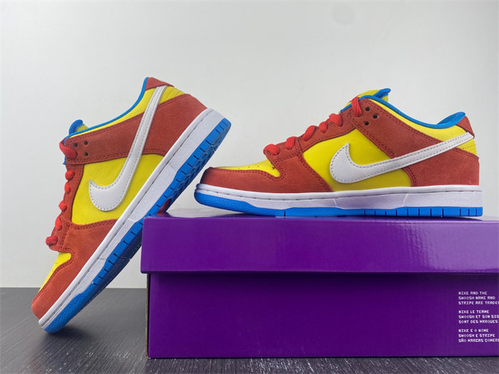 NK SB Dunk Low Pro Bart Simpson BQ6817-602