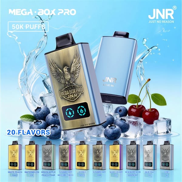 Mega Box Pro 50000 Puffs Disposable Vape - Vape Grok
