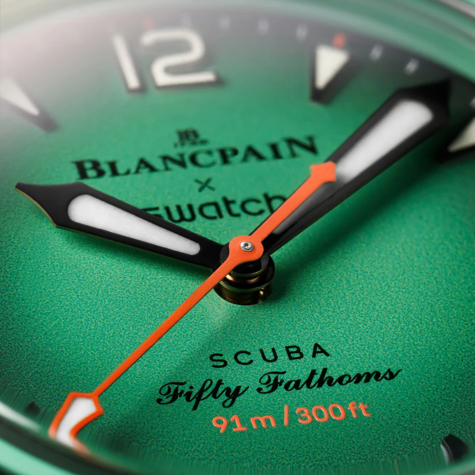 Blancpain X Swatch 時計 BIOCERAMIC SCUBA FIFTY FATHOMSコレクションINDIAN OCEAN