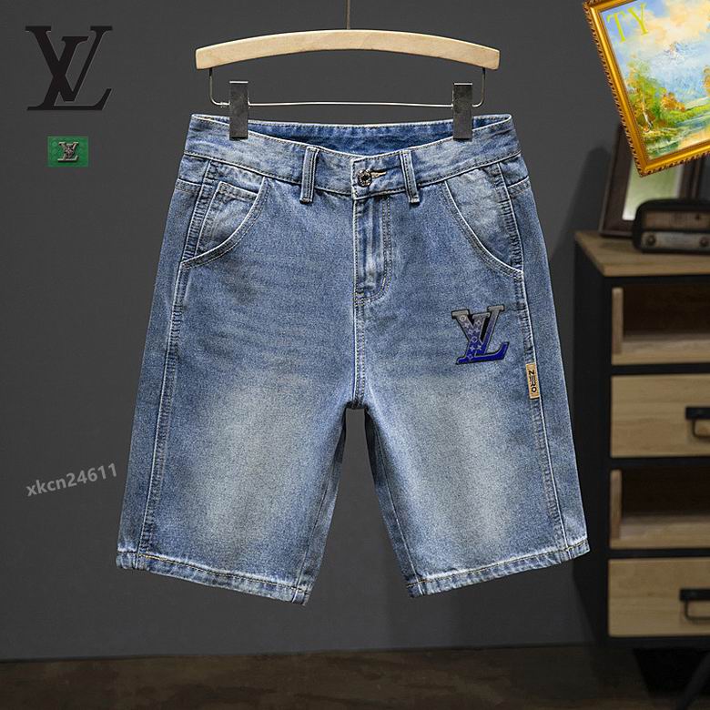 LV Jean shorts