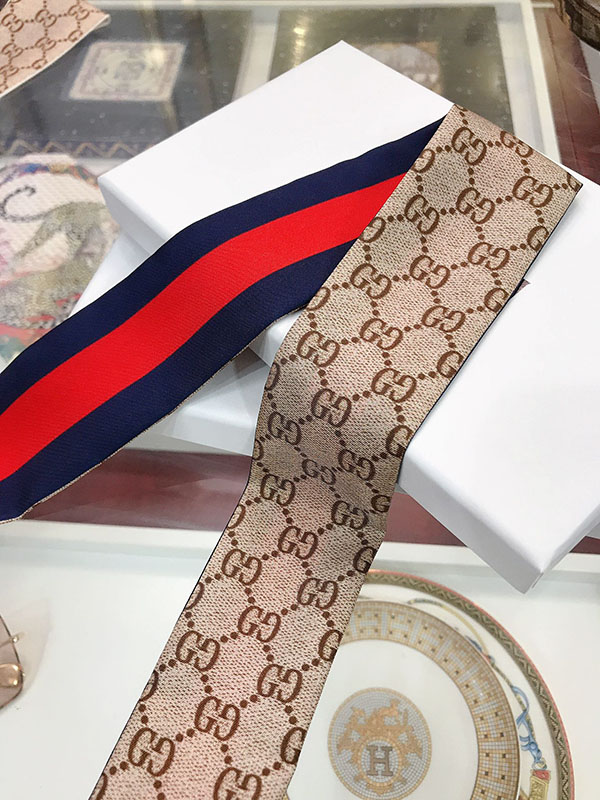 120x8cm Embroidery Handbag Ribbon Scarf Neck Bow WJ-987016