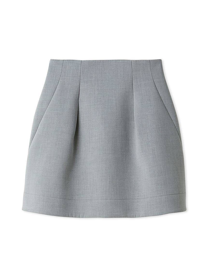 Structure Skirt Shorts
