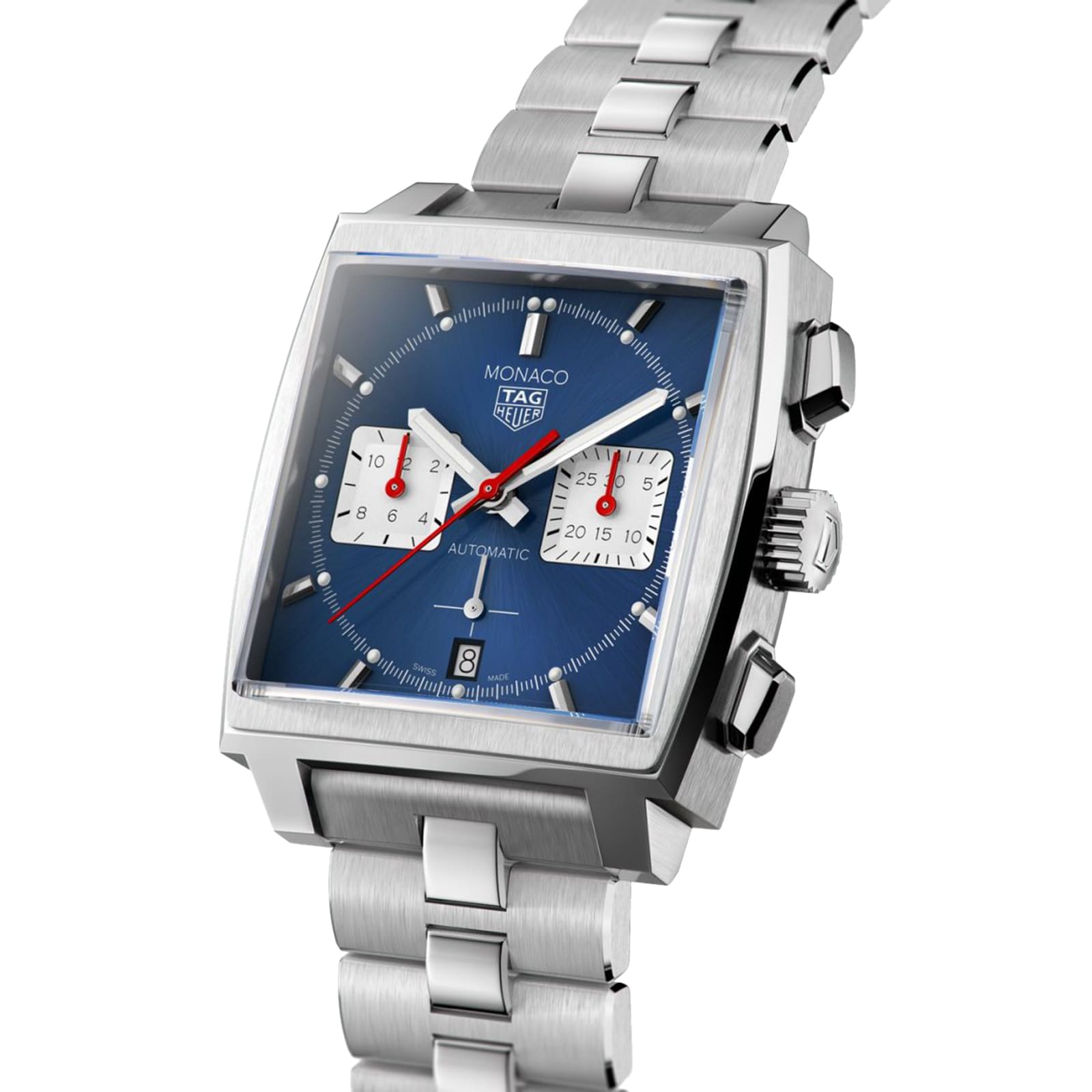 TAG Heuer Monaco Calibre Heuer 02 39mm Mens Watch CBL2111.BA0644
