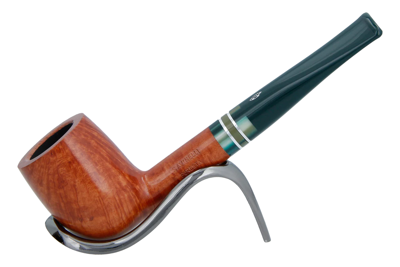 Savinelli Foresta Smooth Natural Briar Pipe - 111 6mm