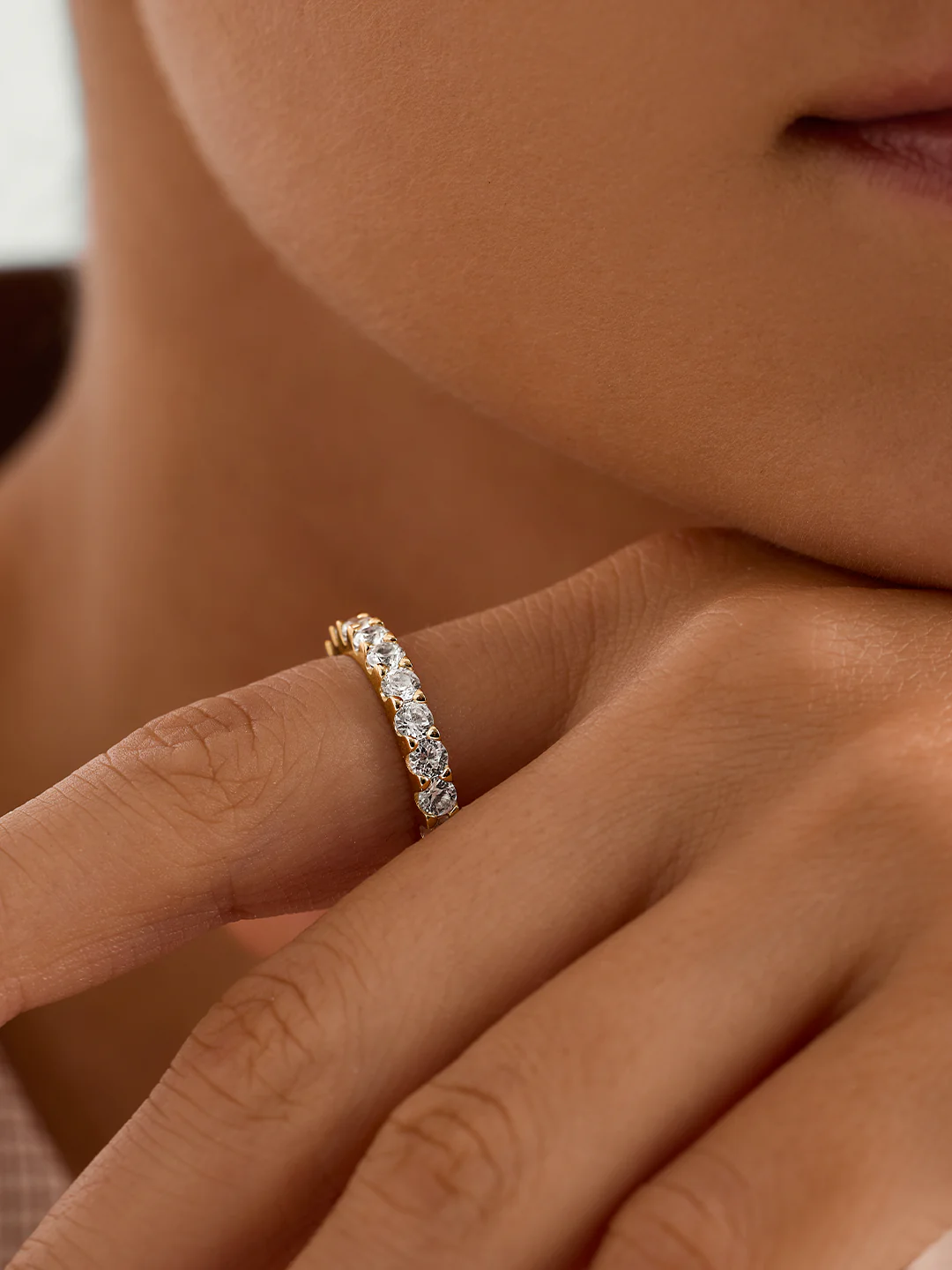 Sapphire Eternity Ring