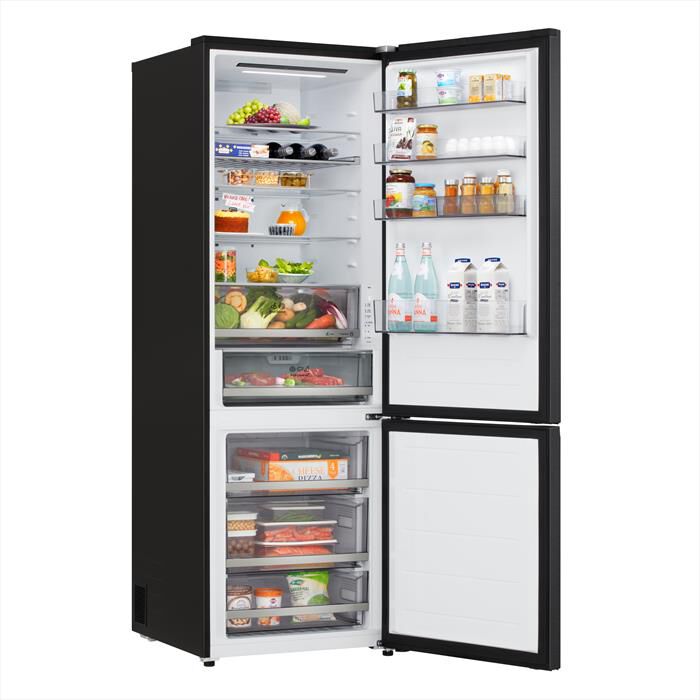 LG - Frigorifero combinato GBBW322CEV Classe C 465lt-Nero