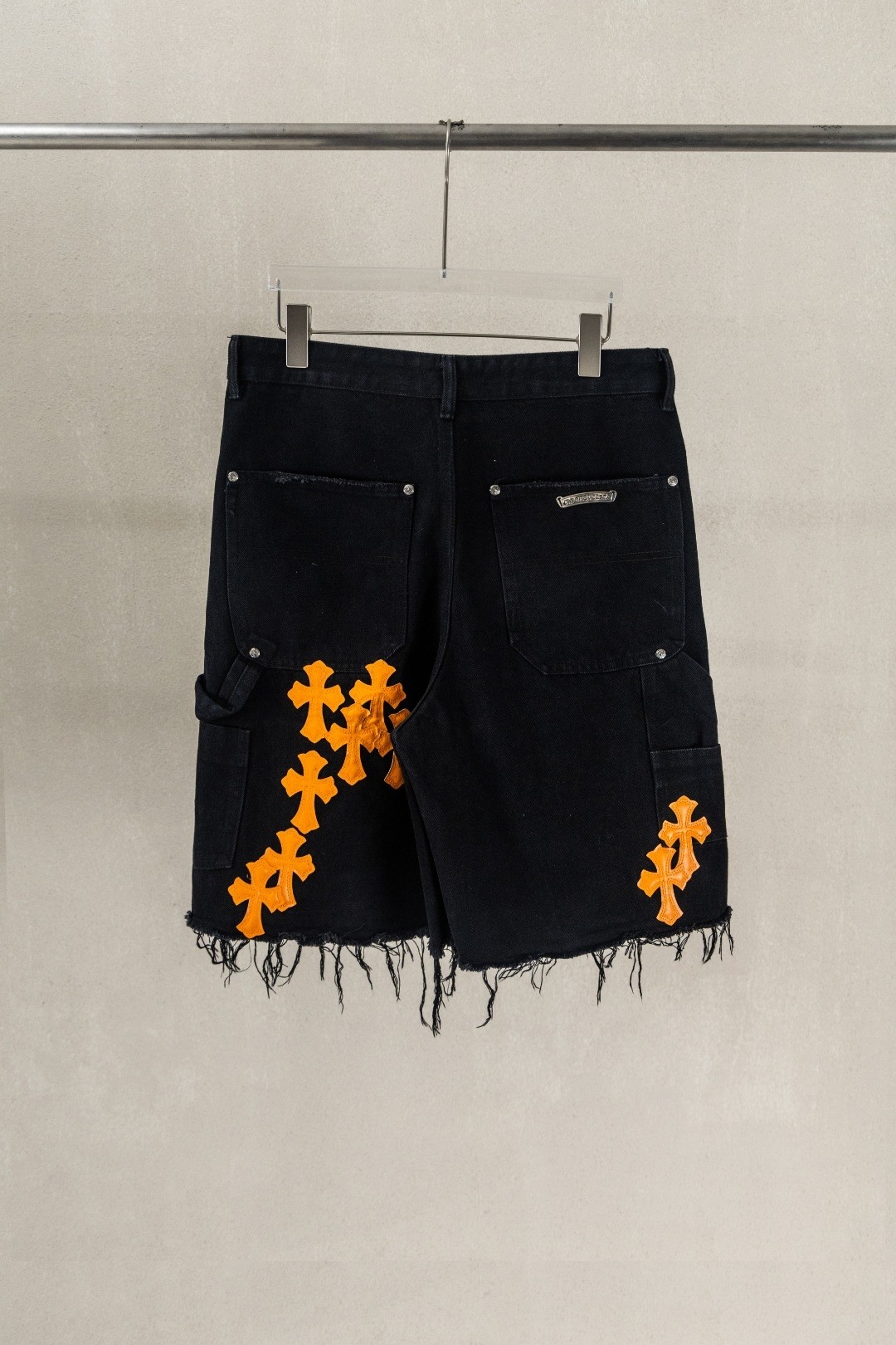 Chrome H Denim shorts