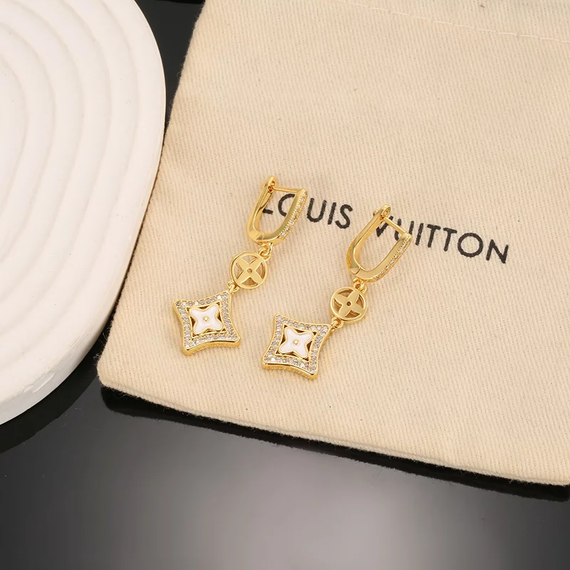 Stone-set Flowers Earrings ED-931324