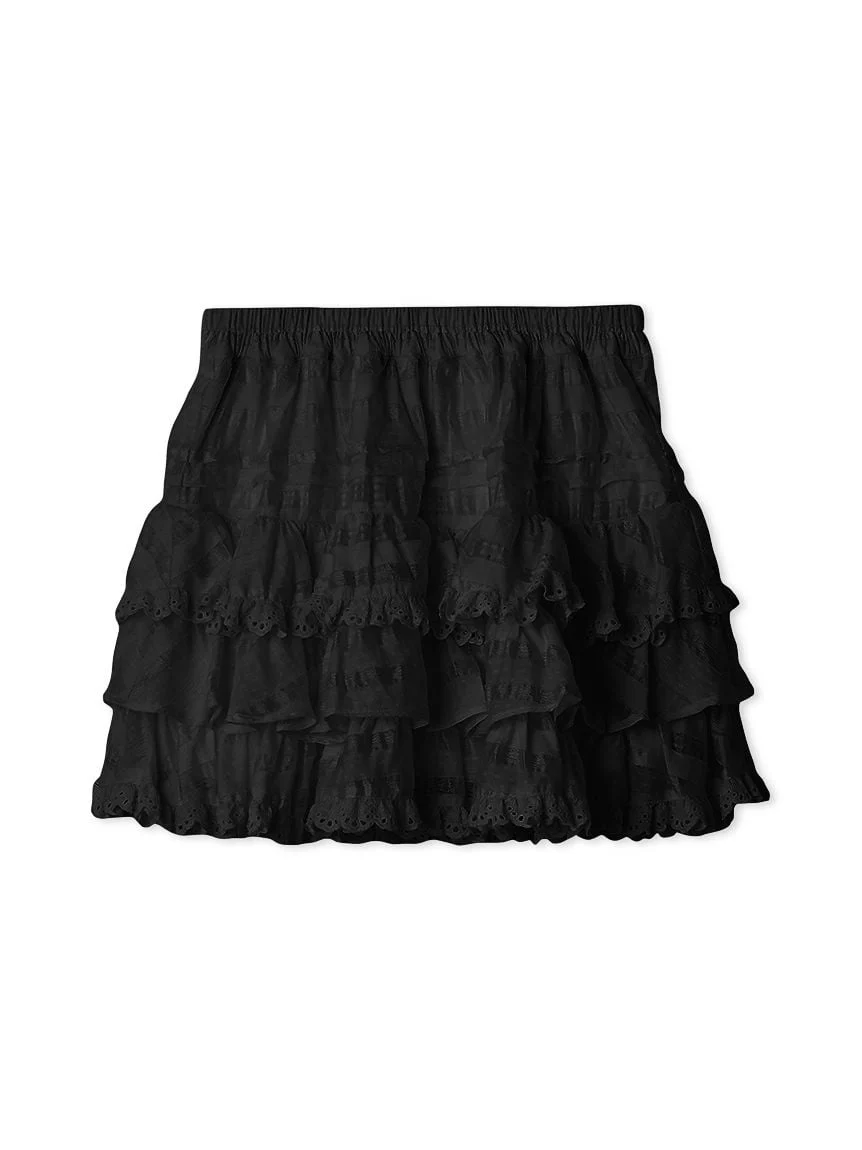Ruffle Tiered Skort