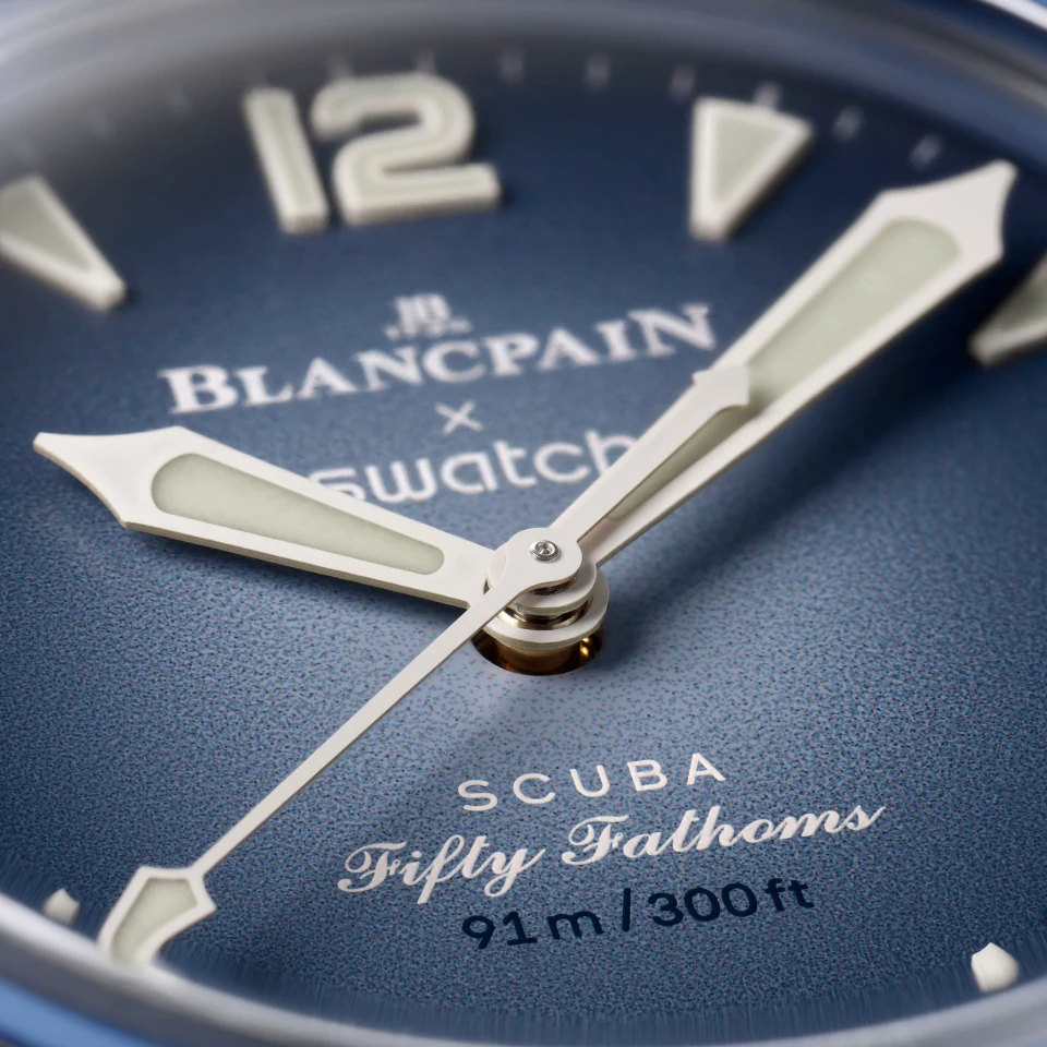 Blancpain X Swatch 時計 BIOCERAMIC SCUBA FIFTY FATHOMSコレクションATLANTIC OCEAN