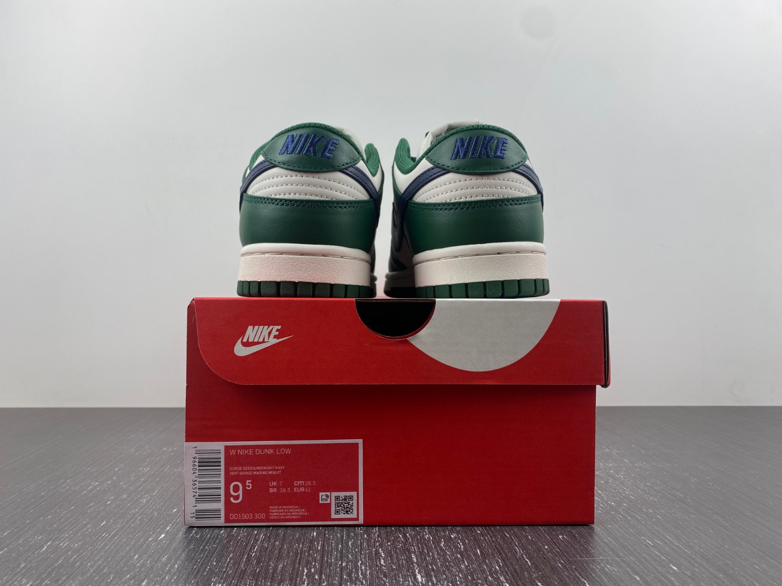 NK Dunk Low Retro Gorge Green Midnight Navy DD1503-300
