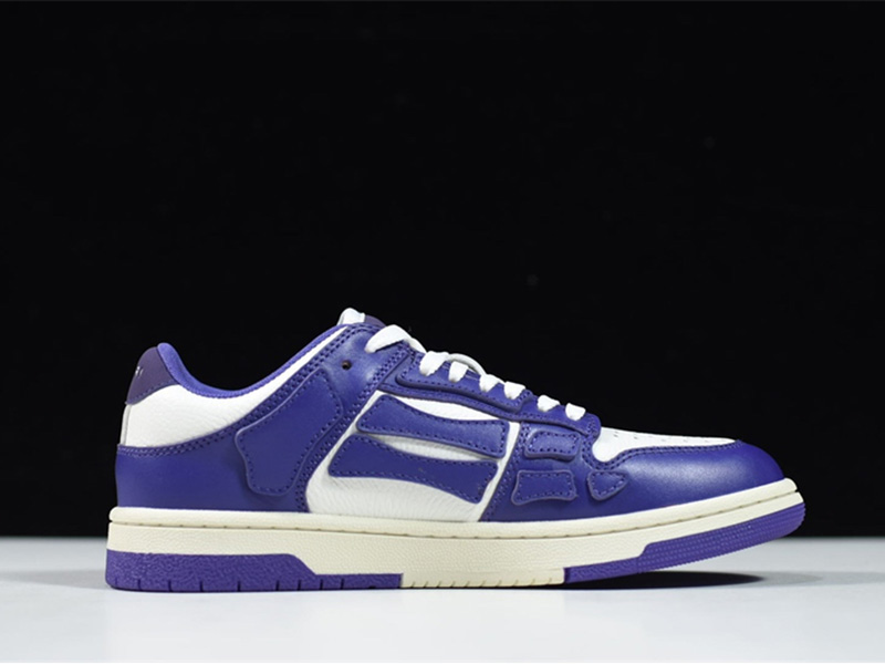 AMR Skel Top Low Purple White