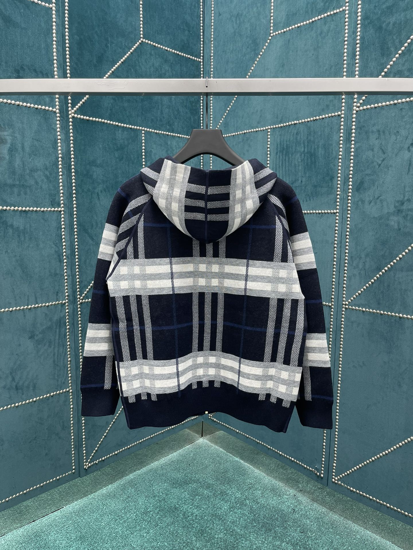 4ss Reversible Classic Hooded Zipper Cardigan