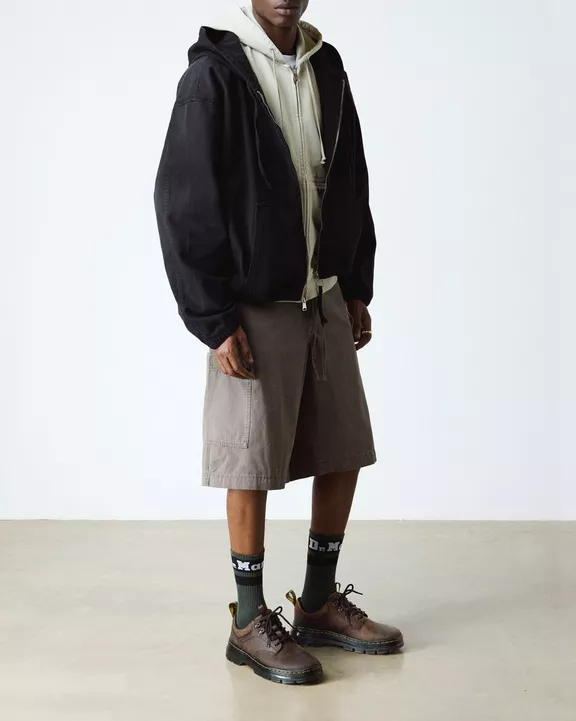 Reeder Crazy Horse Leather Utility Shoes