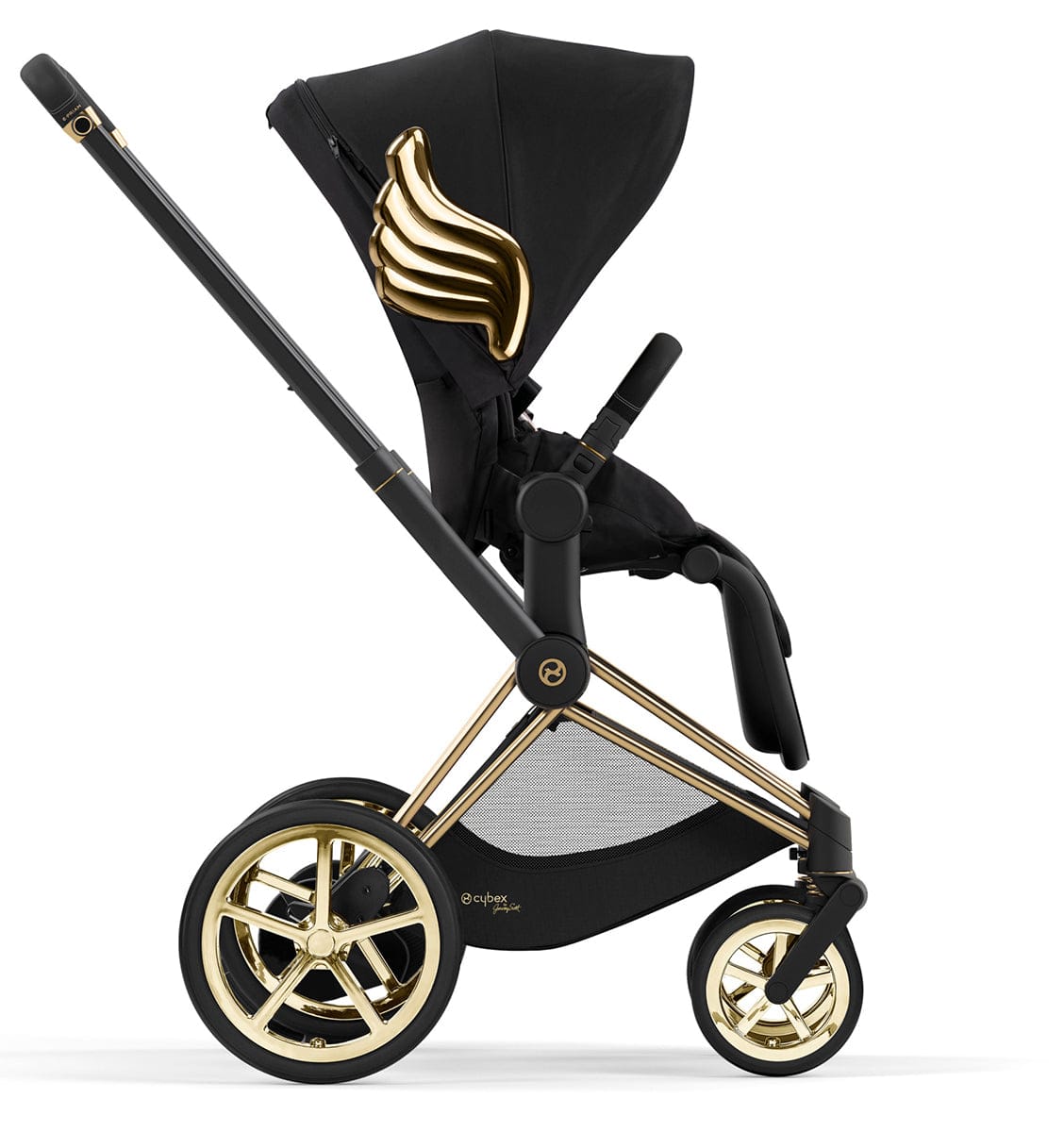 Cybex ePriam 2 Electronic Assist Stroller (One Box) - Jeremy Scott Wings