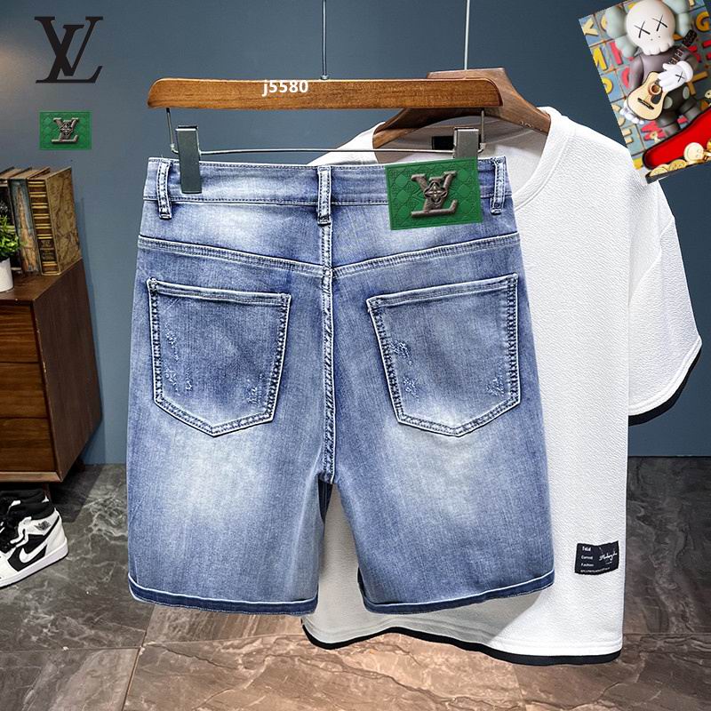 LV Jean shorts