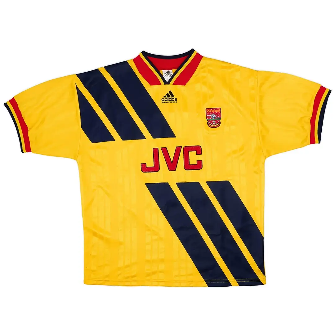 WRIGHT #8 Arsenal Retro Away Soccer Jersey 1993/94