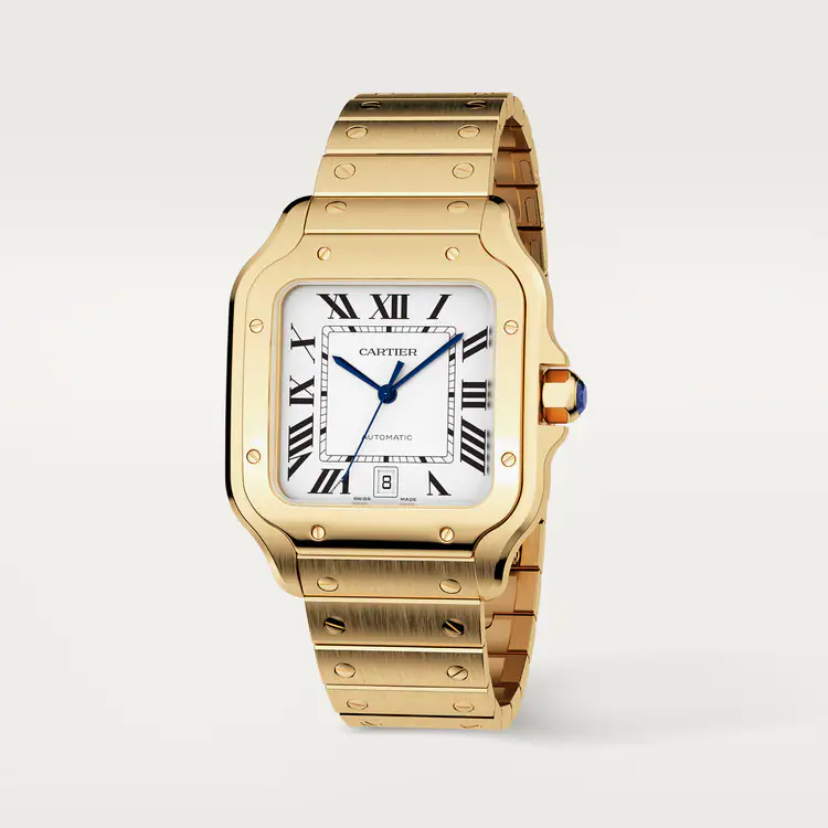 Cartier SANTOS Gold 39.8mm