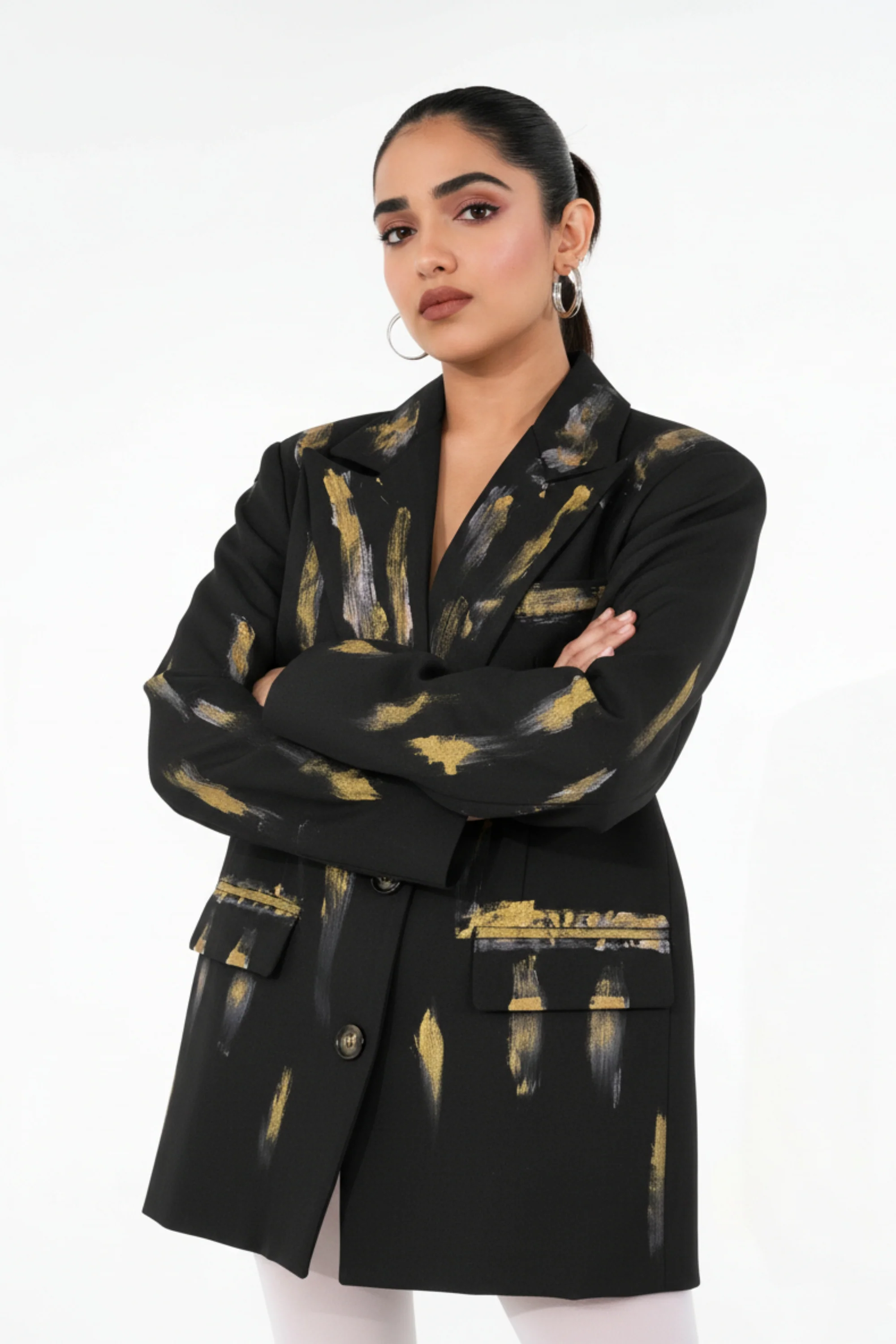 Stroke Luxe Black Blazer